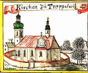 Kirchen zu Proppelwitz - Koci, widok oglny